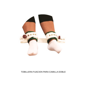 Tobillera Inmovilizacion Doble A Camilla Cierre Magnetico